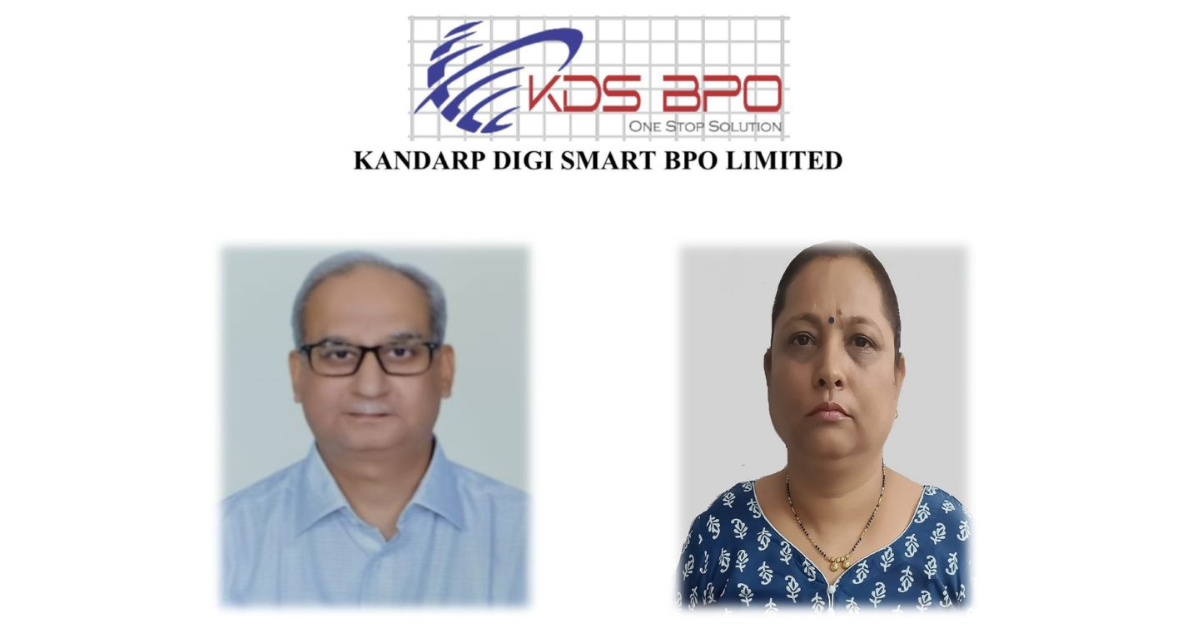 KANDARP DIGI SMART BPO LTD. Enters Market with IPO of RS 8.10 Crore To Be Listed On NSE EMERGE